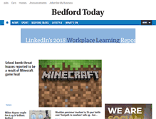 Tablet Screenshot of bedfordtoday.co.uk